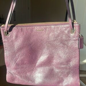 COACH VINTAGE PURPLE PURSE